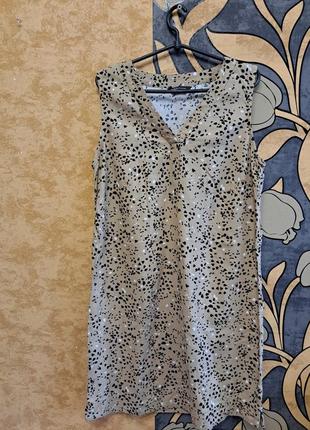 Платье m&s collection лен+вискоза 48-50