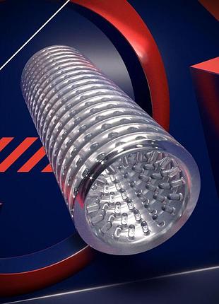 Мастурбатор rize by blush - strokez masturbator - clear светится в темноте