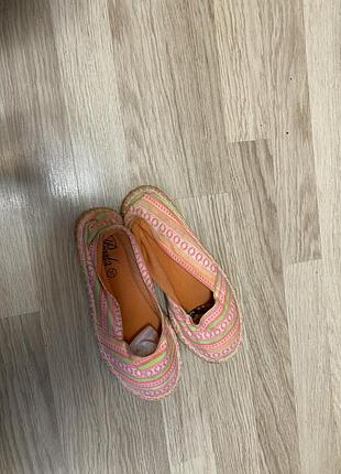Еспадрильи слипоны новые 37 размер