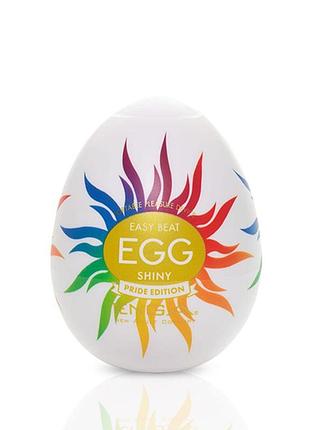 Мастурбатор-яйцо tenga egg shiny pride edition