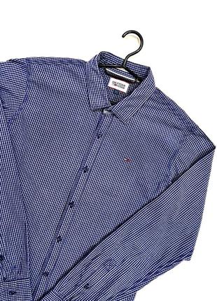 Чоловіча сорочка tommy hilfiger /розмір l/ чоловіча сорочка в клітинку / чоловіча сорочка томі хілфігер / tommy hilfiger / бавовняна сорочка _1