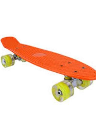 Скейт пенни борд fish skateboards