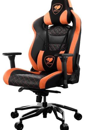 Крісло для геймерів cougar armor titan pro black/orange3 фото