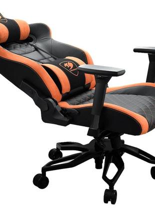 Крісло для геймерів cougar armor titan pro black/orange8 фото