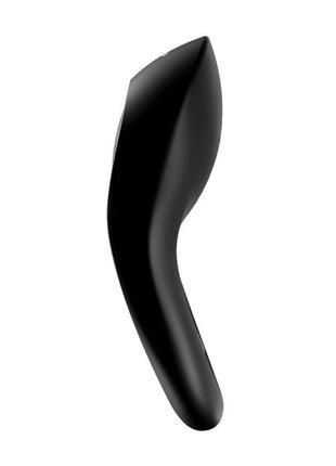 Эрекционное кольцо с вибрацией satisfyer legendary duo для члена и мошонки