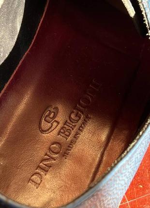 Итальянские кожаные туфли dino bigioni
