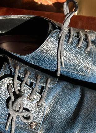 Итальянские кожаные туфли dino bigioni