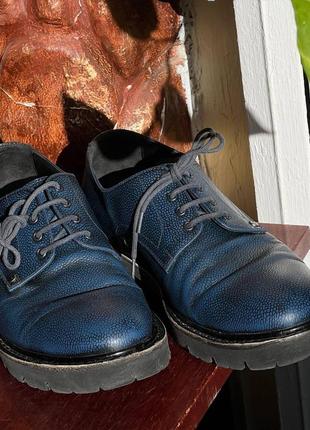 Итальянские кожаные туфли dino bigioni