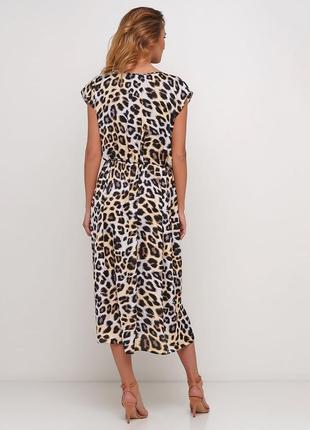 Сукня леопардовий принт sandro