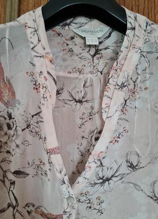 Красива блуза з якісного шовку2 фото