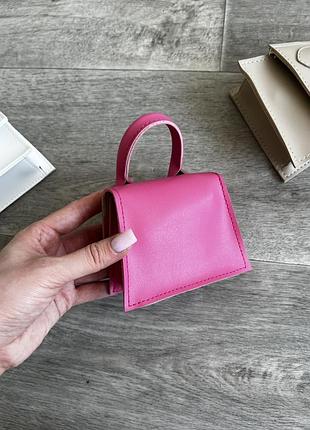 Міні-сумочка фуксія 2