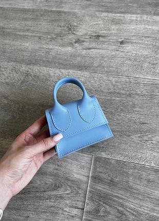 Міні-сумочка блакитна