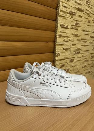 Кросівки,білі,базові,кеди,puma original,пума,натуральна шкіра