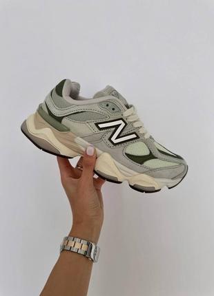 Женские кроссовки нью баланс 9060 премиум / new balance 
9060 “olivine” premium