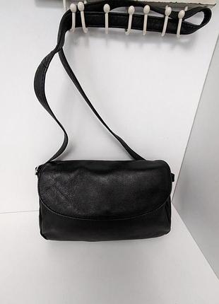 Сумка кожаная кросс боди