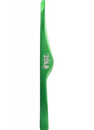 Zola пінцет скошений професійний для брів green