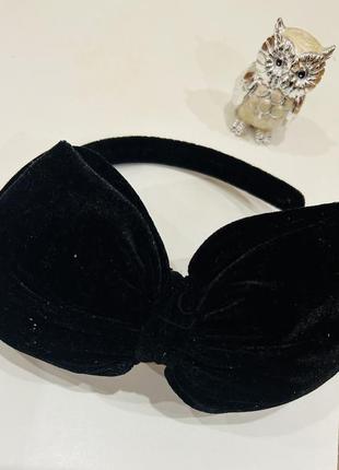 Обруч на волосы бархат