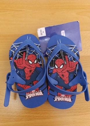 Босоніжки сандалі в'єтнамки сланці шльопки marvel