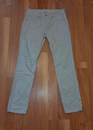 Чоловічі унікальні легеньки штани джинси levis 511 оригінал