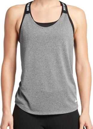 Топ nike w nk dry tank elastika 831312-091, m