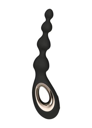 Анальный вибратор lelo soraya beads black