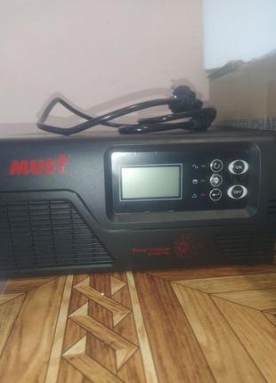Инвертор, источник бесперебойного питания must ep20-600w. гелевые батарея