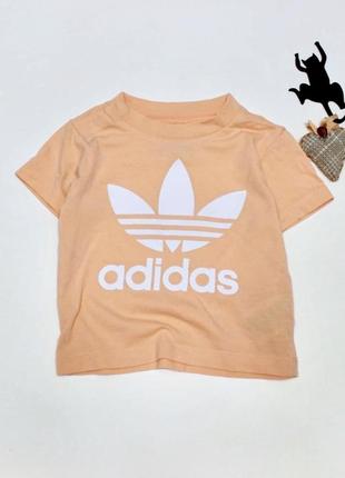 Футболка adidas (оригинал) 9-12 месяцев, 80 см