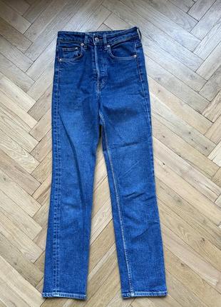 Плотні цупкі якісні джинси сині 25 &denim1 фото