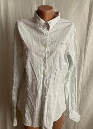 Брендова жіноча блуза, сорочка з довгим рукавом tommy hilfiger