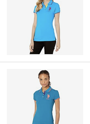 U.s. polo assn. футболки поло женские новые, оригинал