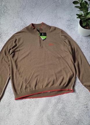 Мужской свитшот свитер boss ziston w20 regular fit1 фото