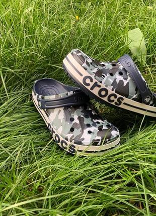Крокси камуфляж crocs оригінал кроксы мужские женские 40-41 42 43 розмір