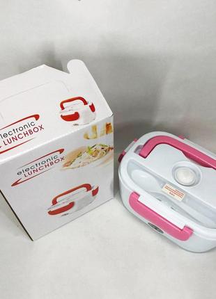 Ланч бокс електричний із підігрівом lunch heater 220 v pro, ланч бокс