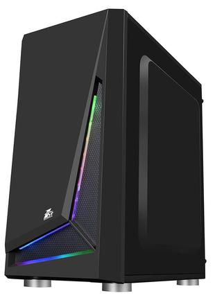Корпус 1stplayer r2-1r1 color led black без бж