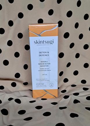 Подвійна детокс-сироватка
skintsugi detox & defence double serum detox booster spf30