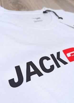 Футболка чоловіча jack&jones базова м, l, xl4 фото