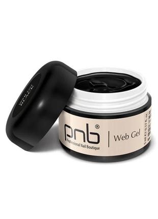 Гель паутинка pnb webgel  black, 5 мл