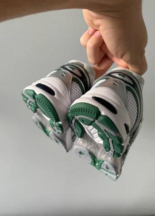 Жіночі кросівки в стилі asics gel gt-2160 silver/green.8 фото