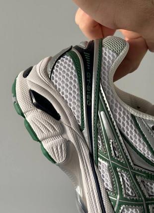 Жіночі кросівки в стилі asics gel gt-2160 silver/green.3 фото