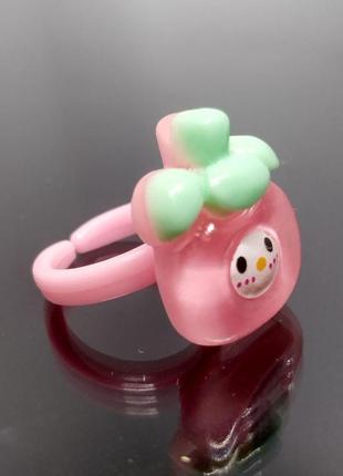 Каблучка дитяча з акрилу 001550