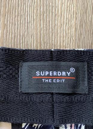 Чоловічі лляні бавовняні шорти з гавайським принтом superdry chino7 фото