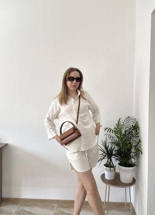 Костюм із льону
