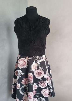 🌹🌹🌹сукня в троянди 🌹🌹🌹