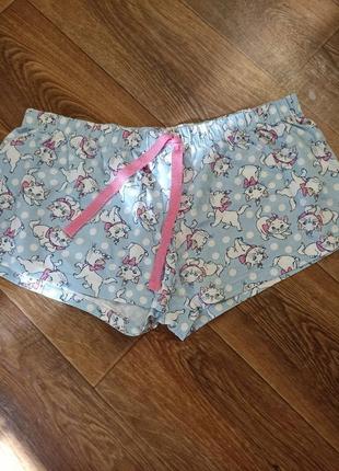 Пижамные шорты с котами love to lounge р. 46-48