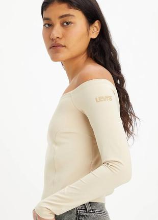 Женский укороченный лонгслив levi's 4