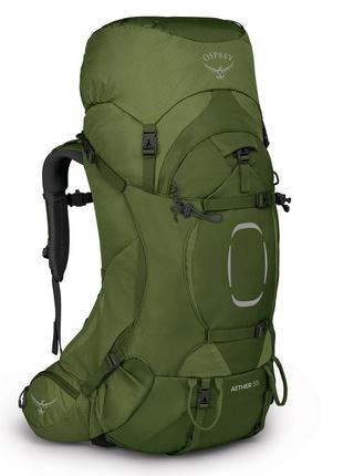 Рюкзак osprey aether 55 garlic mustard green розмір m