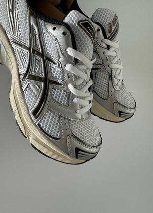 Жіночі кросівки в стилі asics gel - 1130 white/clay canyon.2 фото