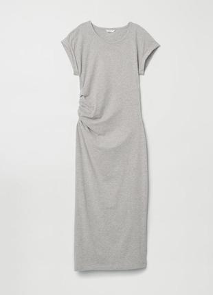 Новое хлопковое платье миди h&m