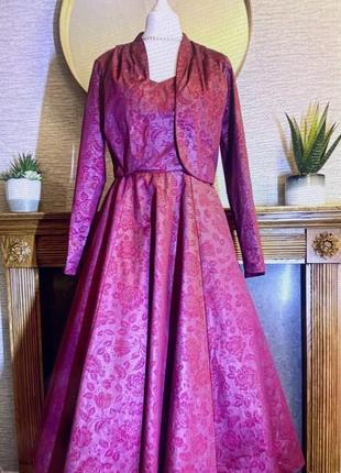 Вінтажна сукня із жакетом костюм від laura ashley1 фото