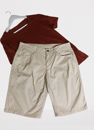 Легкі бежеві шорти від street one